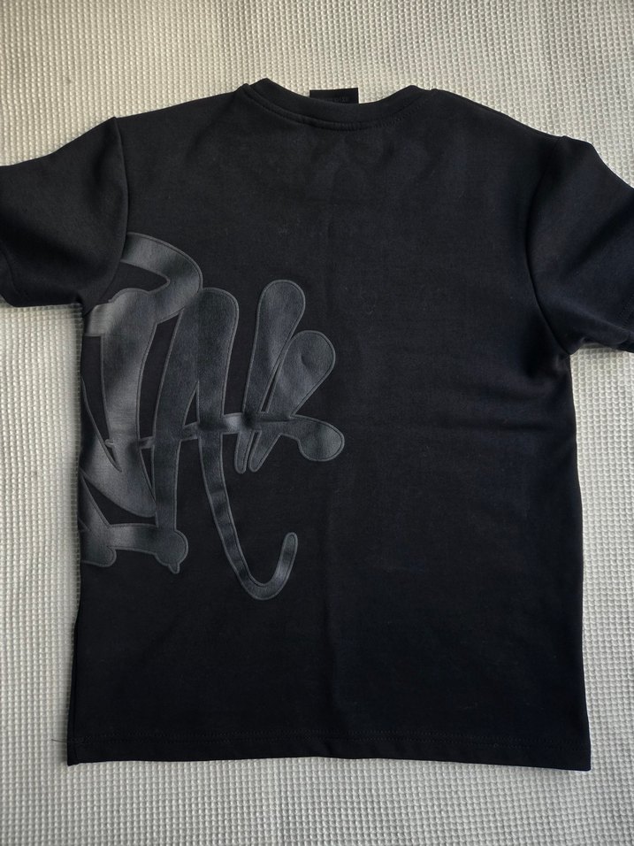 Syna Siyah Oversize Tişört - Görsel 2