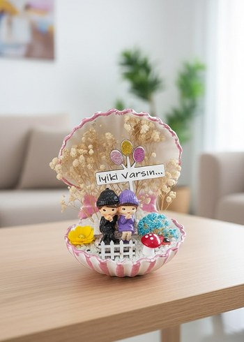 Renkli İyiki Varsın Figürlü Dekor -Teraryum - Görsel 3