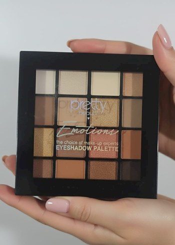 Emotions 16'lı Eyeshadow Palette -Nude & Toprak Tonlar - Görsel 2