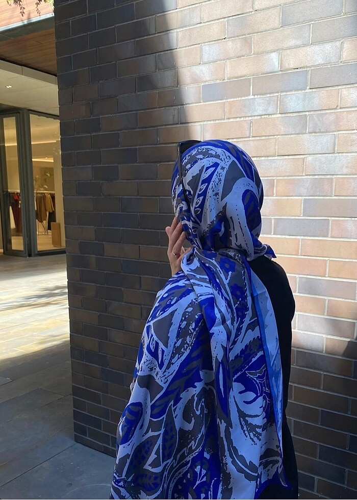 etnik desen şal - Görsel 2