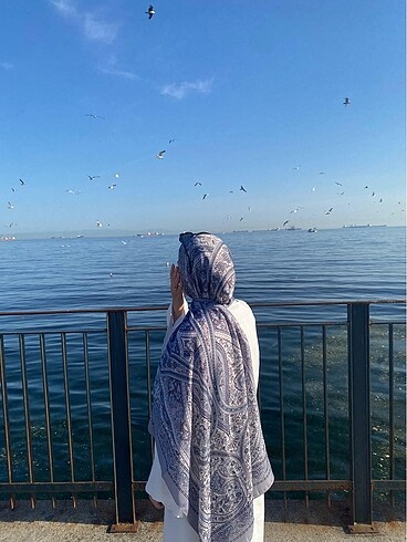 desenli şal - Görsel 3