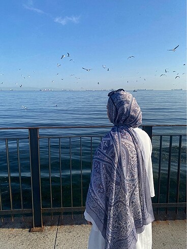 desenli şal - Görsel 2