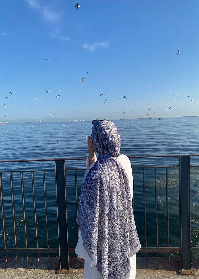 desenli şal - Görsel 3