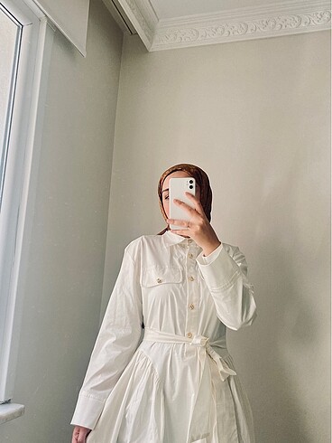 beyaz elbise - Görsel 10