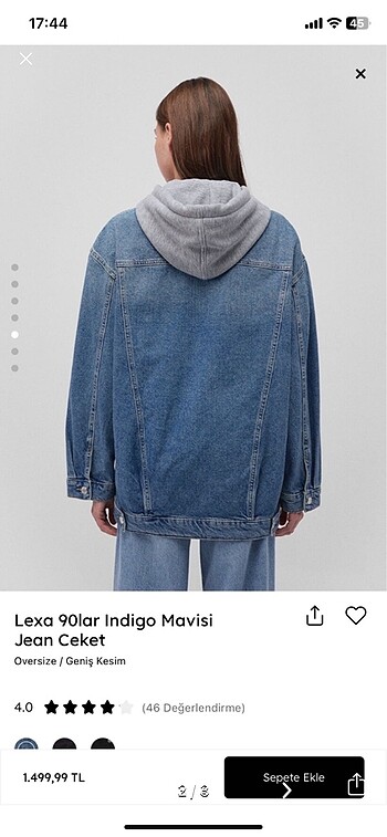 Mavi Jeans Mavi Kot Ceket
