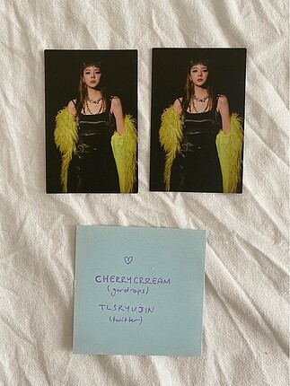 itzy guess who album hidden card