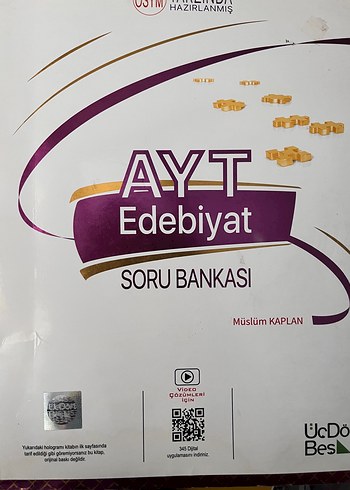 AYT Edebiyat Soru Bankası Müslüm Kaplan