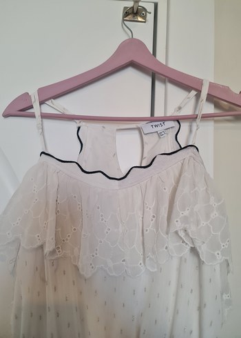 Twisy Bohem Uzun Beyaz Elbise - Görsel 2