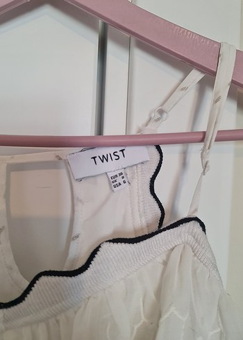 Twisy Bohem Uzun Beyaz Elbise - Görsel 3