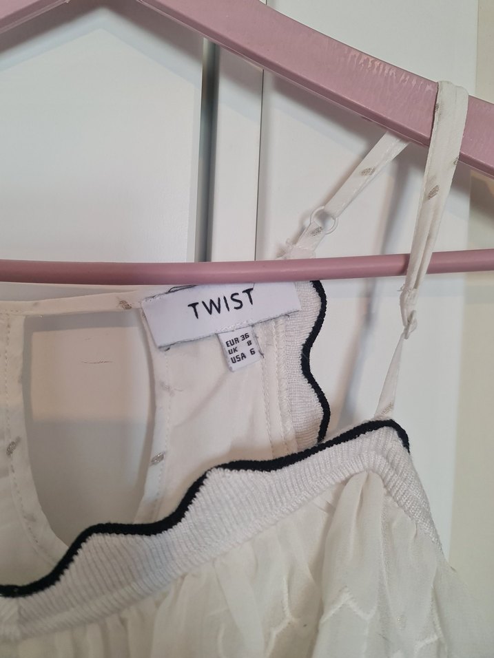 Twisy Bohem Uzun Beyaz Elbise - Görsel 3