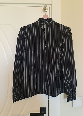 Twist geniş gömlek - Görsel 6