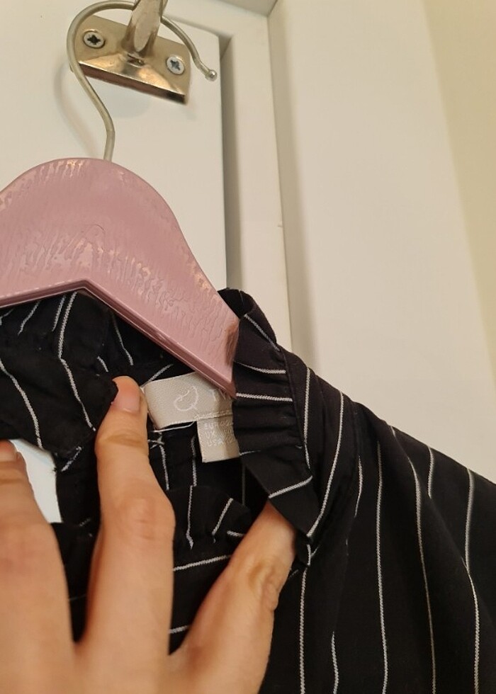 Twist geniş gömlek - Görsel 2