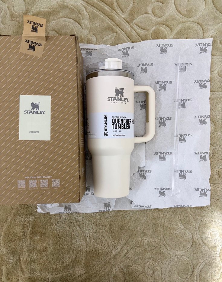 Stanley Quencher H2.0 Beyaz Termos - Görsel 2