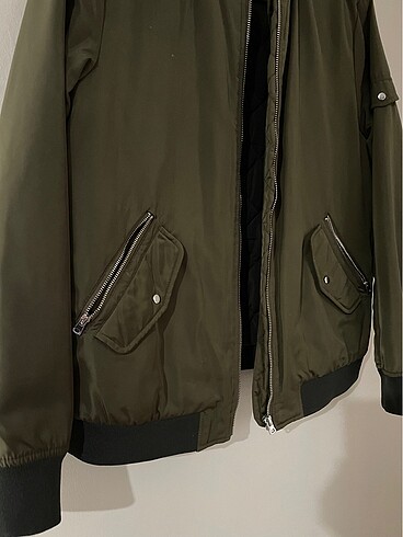 s Beden haki Renk Zara Haki Bomber Ceket