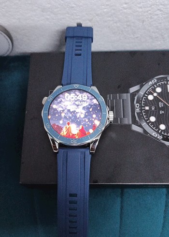 Lacivert Akıllı Saat - Görsel 2