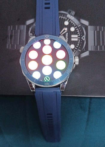 Lacivert Akıllı Saat - Görsel 3