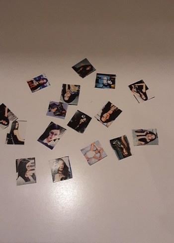 12 adet jisoo sticker , 12 adet rose sticker toplam 24 sticker
