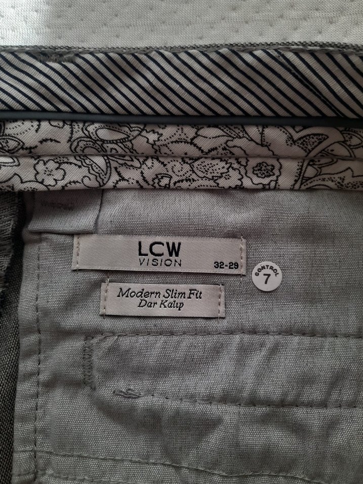 Lcw modern slim fit dar kalıp kumaş pantolon - Görsel 2