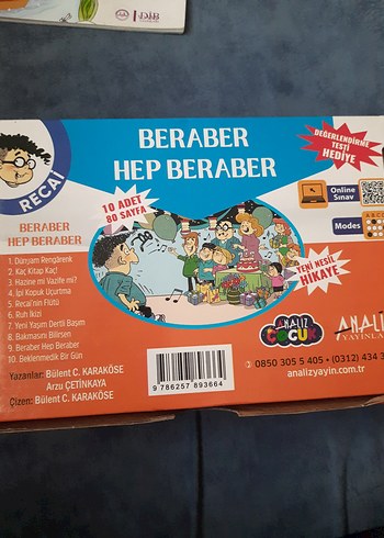 Beraber Hep Beraber seti - Analiz Çocuk Kitabı - Görsel 3