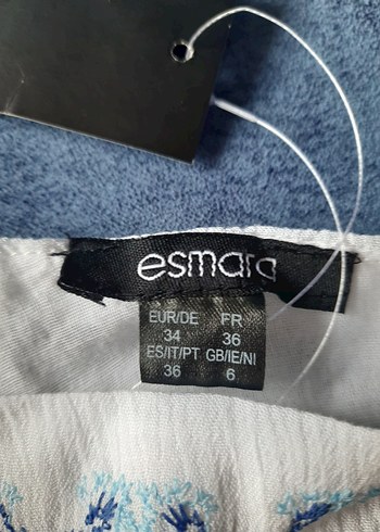 Nakışlı Şile Bezi Kumaş Elbise - Görsel 3