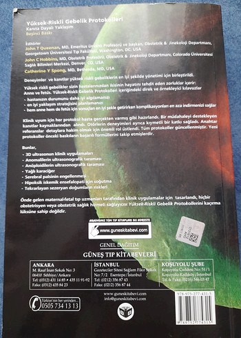 Yüksek Riskli Gebelik Protokolleri - 5. Baskı - Görsel 3