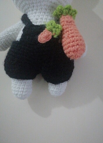 Diğer Amigurumi Siyah Tavşan