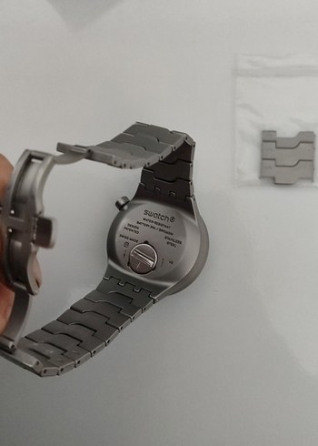 Yeşil Parlak Swatch Erkek saat - Görsel 6