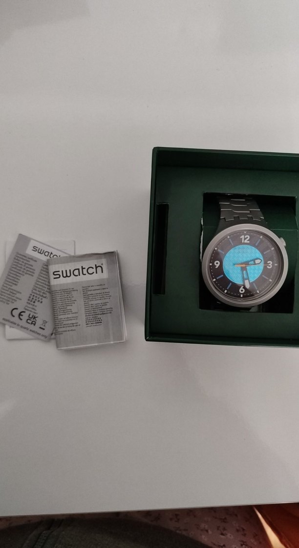 Yeşil Parlak Swatch Erkek saat - Görsel 3
