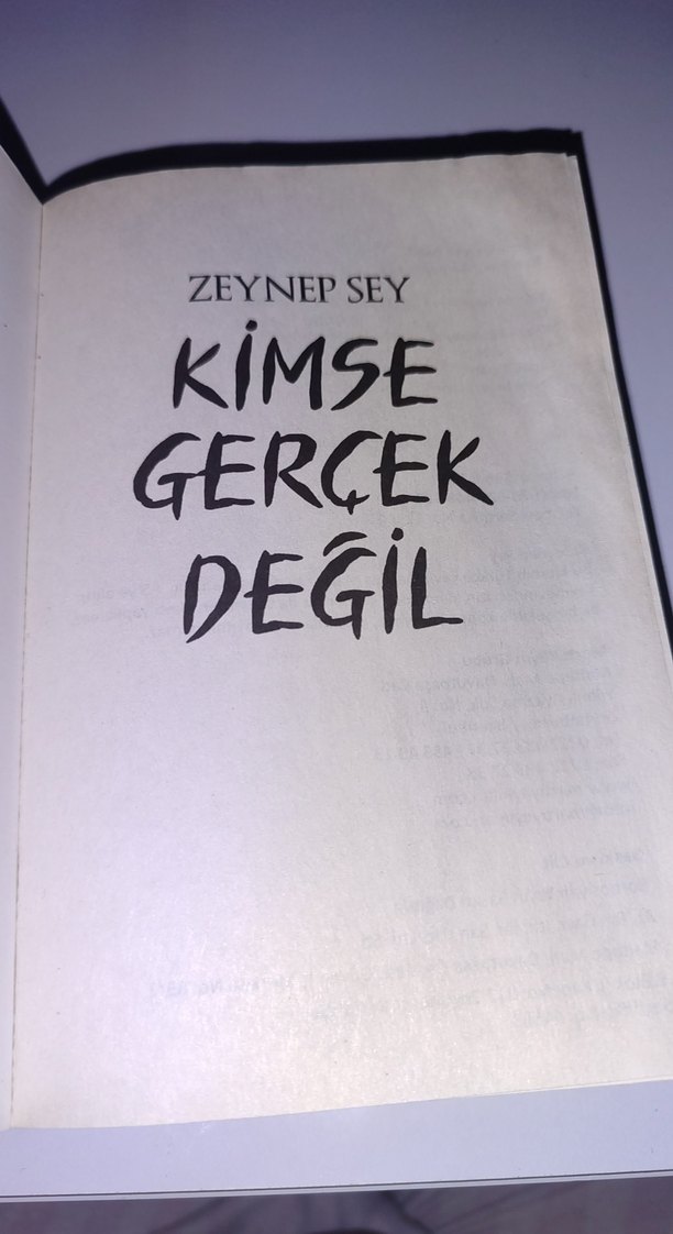 Kimse Gerçek Değil - Zeynep Sey - Görsel 4