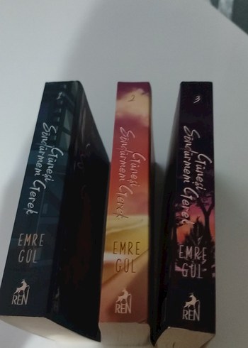 Emre Göl - Güneşi Söndürmem Serisi 3 Kitap - Görsel 3