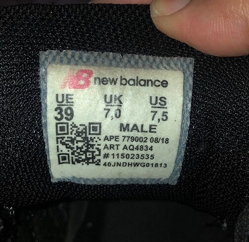39 Beden gri Renk New balance