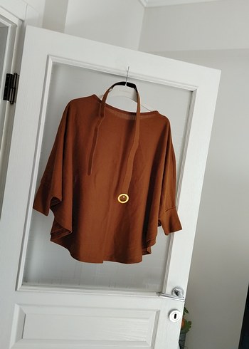 Zara Koyu Kahverengi Bebek Taşıma Slingi
