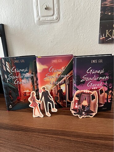  Güneşi söndürmem gerek kutulu set (ciltli)