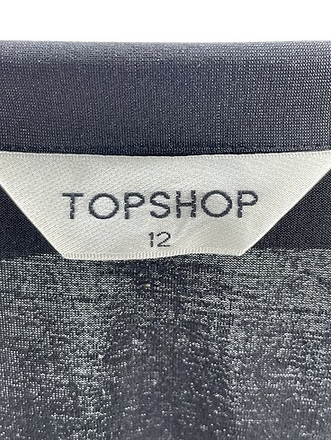 40 Beden siyah Renk Topshop Kısa Elbise %70 İndirimli.