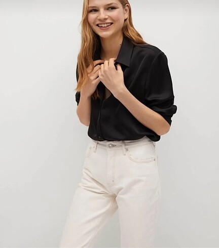 m Beden ten rengi Renk Mango jean