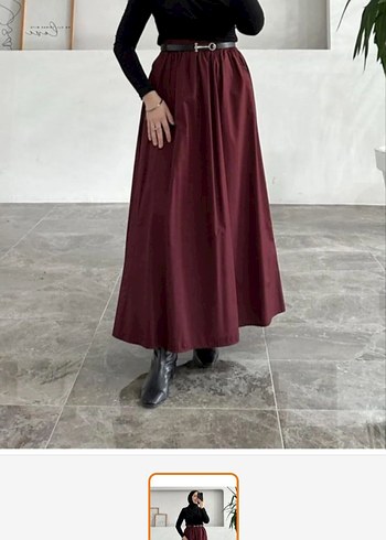 poplin etek