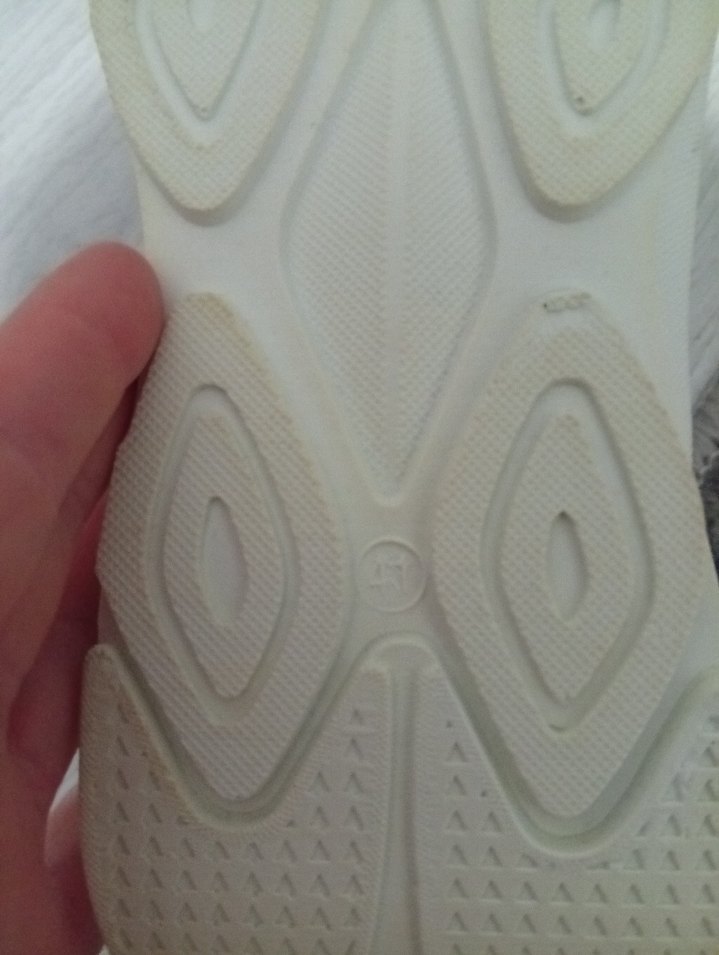 Beyaz Platform Topuklu Bağcıklı Spor Ayakkabı - Görsel 3