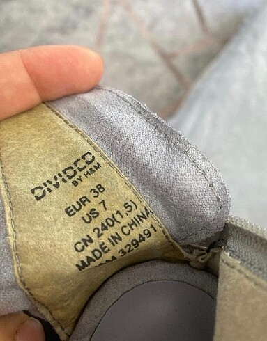 38 Beden mavi Renk H&M ayakkabı