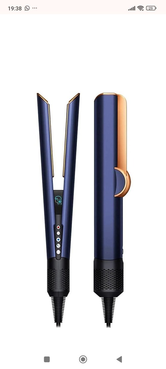 Dyson Airstrait Islak Saç Düzleştirici Mavi - Görsel 3