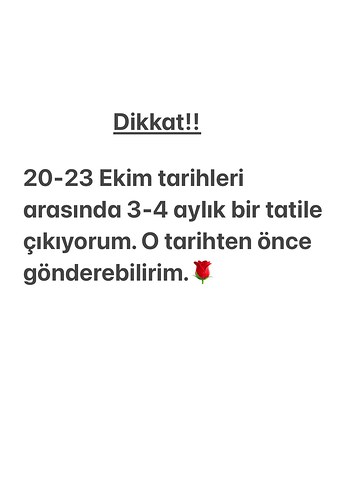Dikkat, lutfen!