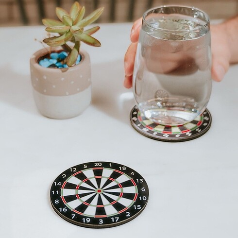 Çok kaliteli dart standi bardak alti