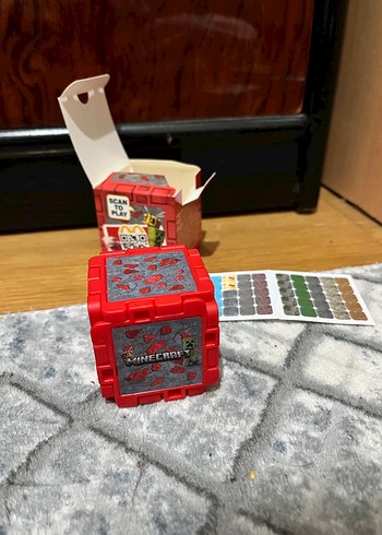 Kırmızı Minecraft Aksiyon Figürü Seti - Görsel 2