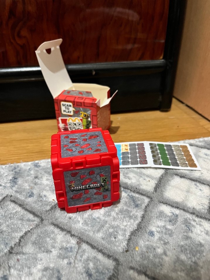 Kırmızı Minecraft Aksiyon Figürü Seti - Görsel 2