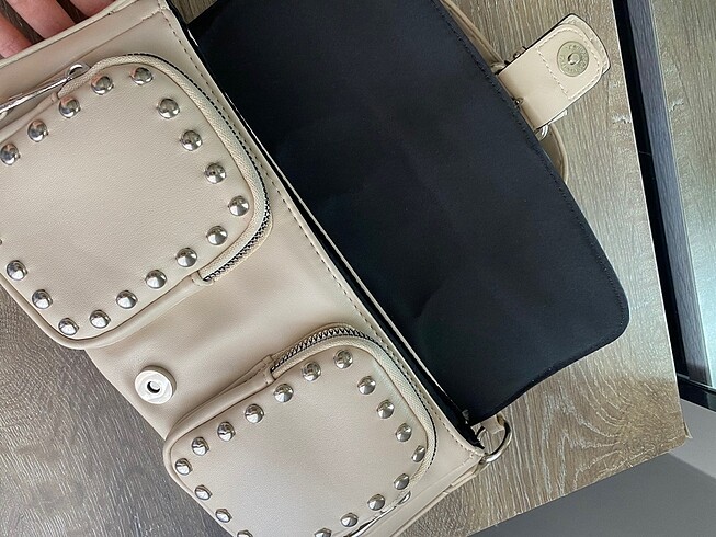  Beden beyaz Renk Stradivarius Çanta