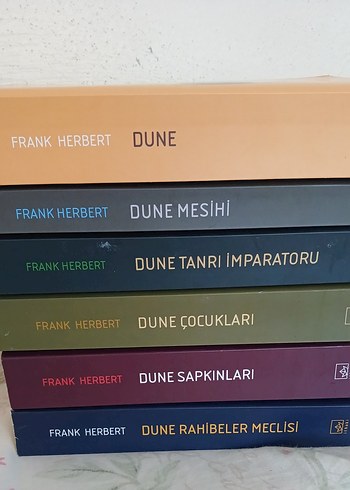  Frank Herbert Dune Serisi 6 Kitap