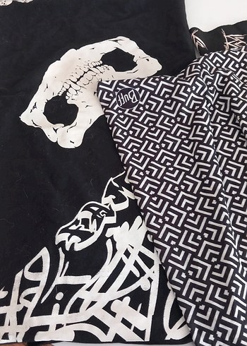 Kuru Kafalı dövüşçü vb eşarp ve bandanalar bileklik seti - Görsel 10