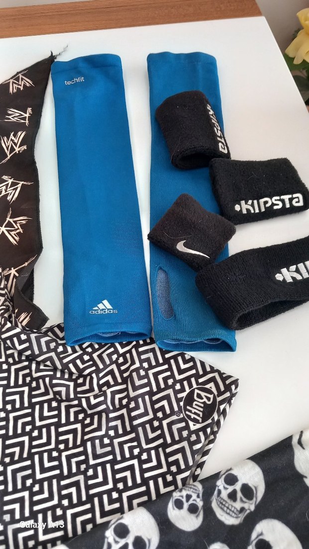 Kuru Kafalı dövüşçü vb eşarp ve bandanalar bileklik seti - Görsel 5