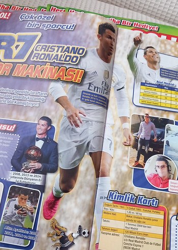 Beden Renk Şut ve Gol Futbol Dergisi - euro 2016 panini dergisi
