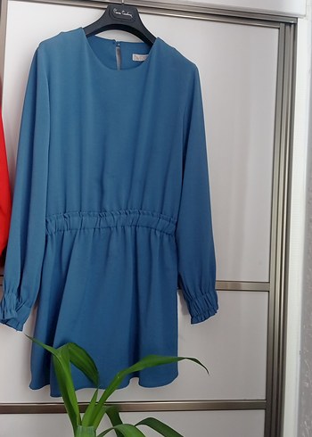 Diğer Diger Mavi Hamile Bluzu, Kısa Kollu, Regular Fit