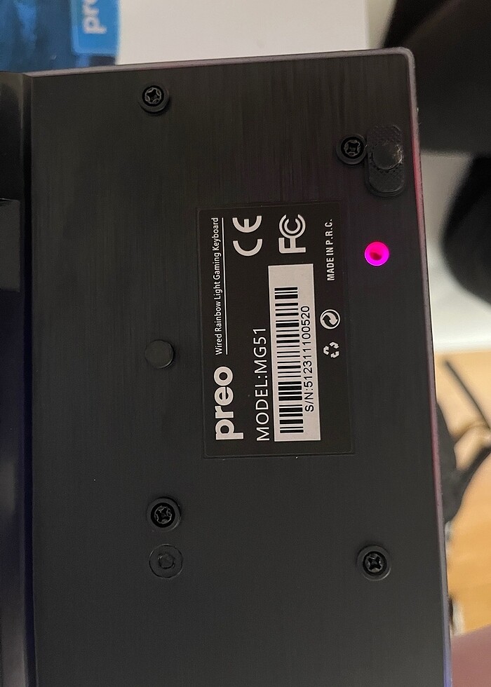 Preo MG51 model klavye - Görsel 4